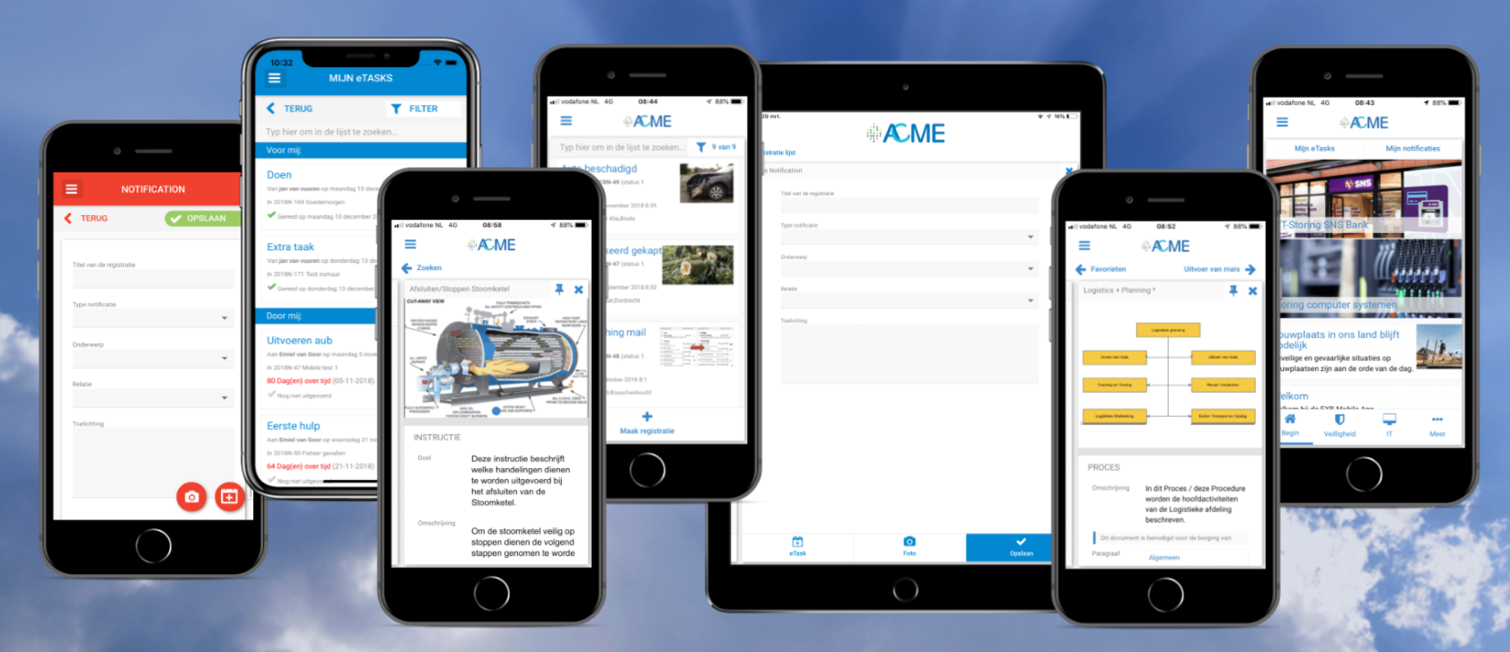 Mobile app voor Incident Management